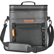 VEVOR Cooler Bags & Cooler Boxes VEVOR Soft Cooler Bag 20 qt. Soft Sided Cooler Bag Leakproof with Zipper Light-weight and Portable Collapsible Cooler, Gray