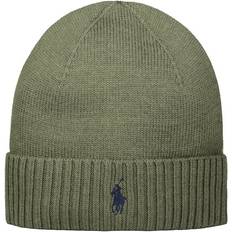 Polo Ralph Lauren Luer Polo Ralph Lauren Merino Wool Hat Oliven