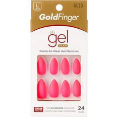 Fashion Finger Gel Glam Color Nail, Full Nails Glue Fake Nails