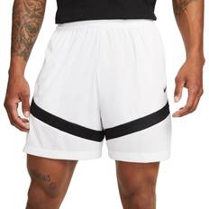 Nike Icon Men's Dri FIT 6" Basketball Shorts - White/Midnight Navy