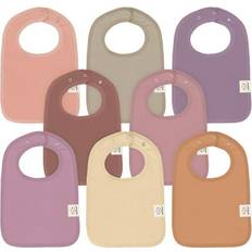 Drool Bibs on sale Keababies 8-Pack Organic Baby Bibs for Boy Girl Drool Bibs Baby Bib for Girls Boys Mauve