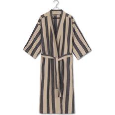 Ferm Living Morgenmantel Field Robe sand/black x