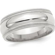 Men's Sterling Silver Braided Wedding Band