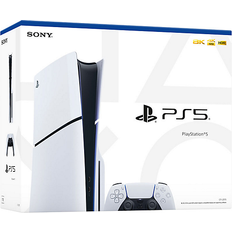 Sony PlayStation 5 - Ultra HD Blu-Ray Game Consoles Sony PlayStation 5 (PS5) Slim Standard Disc Edition 1TB