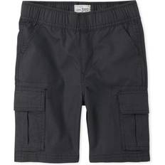 The Children's Place Boy's Pull On Cargo Shorts - Washed Black