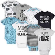 Bodysuits Children's Clothing Onesies Brand Baby Boy or Girl Gender Neutral Short Sleeve Onesies Bodysuits 8-Pack Sizes Newborn-12M