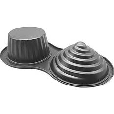 Fox Run Giant Cupcake Pan Cupcake Pan Baking Mold, Carbon Steel, Non-Stick  