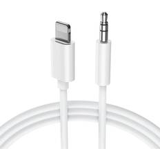 Aux Cord For Iphone, Apple Mfi Certified Lightning To 3.5mm Aux Cable For  Car Compatible With Iphone 13 13 Pro 12 11 Xs Xr X 8 7 6 Ipad Ipod To Car  Ho