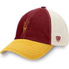 Gold - Men Clothing Top of the World Men's Maroon/Gold Arizona State Sun Devils Offroad Trucker Adjustable Hat