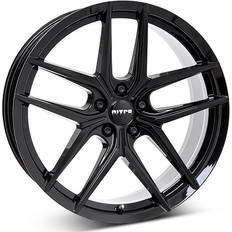 Nitro Throne FF Gloss Black 9.5x21 5/112 ET42 B66.5