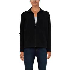 Natural Reflections Natural Reflections Full-Zip Fleece Jacket for Ladies Black