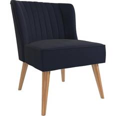 Novogratz Brittany Accent Blue Loungestol 85cm