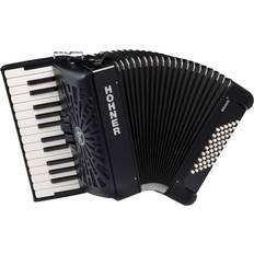 Recorders Hohner Bravo Ii 48 Accordion With Black Bellows Black