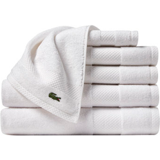 Lacoste Cotton Bath Towel White (137.2x76.2)