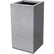 Kante 28" H Square Concrete Tall Large Outdoor/Indoor