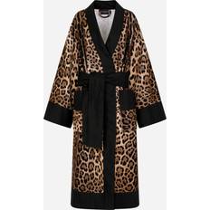 Dolce & Gabbana Unisex Sleepwear Dolce & Gabbana Accappatoio Unisex All Over-patterned Bathrobes Multicolor