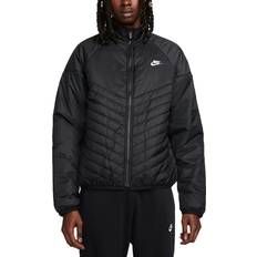 Nike Herren - L Oberbekleidung Nike Sportswear Stepp-Windjacke schwarz Herren