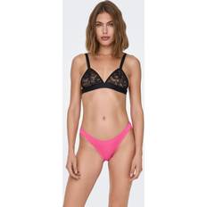 Only Damen Onlwillow Lace Brazilian 2-pack Panties, Pink Flambé