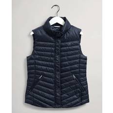 Gant Damen Westen Gant LIGHT DOWN GILET VEST EVENING BLUE 433 Evening Blue