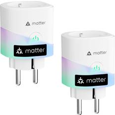 Smart Home Steuereinheiten Meross Matter Smart Plug with Power Consumption 2-pack