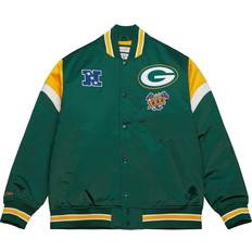 Jacken & Pullover Mitchell & Ness green bay packers nfl heavyweight satin jacke collegejacke Green