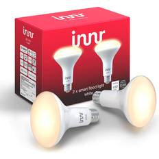 LED Lamps Innr Smart Bulb Flood Light White BR30 Works with Hue SmartThings Alexa Google Home Hub Required Dimmable Warm White LED Light Bulb BE 220-2 2-Pack