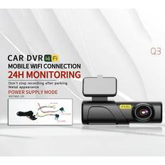 Q3 WiFi Car Camera Dash Cam Car DVR FHD 1080P Dash Camera Driving Recorder  Black Box