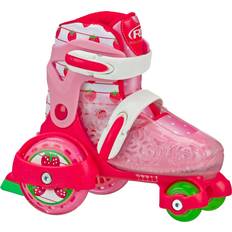 Roller Derby Girls' Jr. Adjustable Skates, Medium, Strawberry Holiday Gift