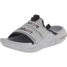 Under Armour Unisex Slippers & Sandals Under Armour Mens Alpha Slides Mens Shoes Grey/Grey 13.0
