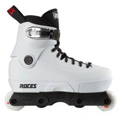 Roces White Inline Skates Roces Fifth Element White Unisex Aggressive Inline Skates, WHITE 00003 M10.5 W12.5