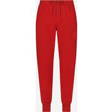 Dolce & Gabbana Red Pants Dolce & Gabbana Jersey jogging pants bright_red