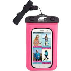 Waterproof Cases SwimCell #1 Waterproof Phone Case for iPhone and Standard Size Android Phones Tested to 10m. Easy to Use. Fits Phones Measuring 4"x 6" Up to 6 inch Screen