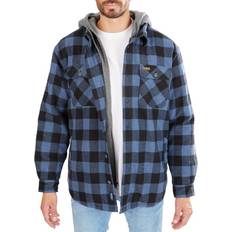 Sherpa-Lined Hooded Flannel Shirt-Jacket – Smith's Workwear