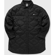 Nike Women Coats Nike Black Quilted Jacket