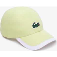 Lacoste White Caps Lacoste Adjustable Microfiber Cap Limeira/White Caps Green One