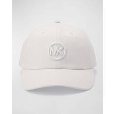 Michael Kors Women Headgear Michael Kors MK Logo Baseball Cap WHITE