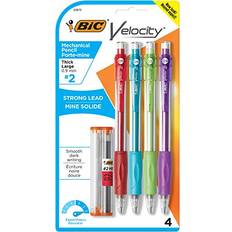 BIC Velocity Bold Pens 4/Pkg - Black