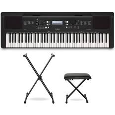Keyboards Yamaha Psr-Ew310 Portable Keyboard With Power Adapter Essentials Package