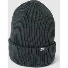 Cotton Beanies Nike Peak Beanie Charcoal One