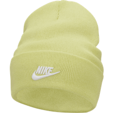 Nike Hvite Luer Nike Adults' Peak Beanie Hat Luminous Green/White Men's Athletic Hats at Academy Sports