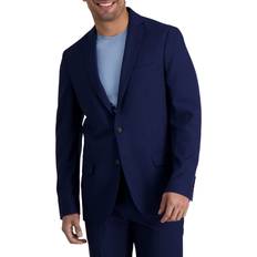 Outerwear Haggar Men's Smart Wash Repreve Slim Fit Suit Seprate Jacket, Midnight