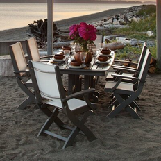 Polywood Coastal Patio Dining Set