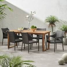 Bed Bath & Beyond Knight Home Aggie Acacia Patio Dining Set