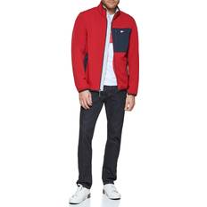 Tommy Hilfiger Red Jackets Tommy Hilfiger Men's Active Soft Shell Jacket, Red Tech Pocket