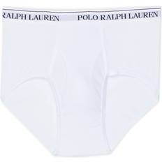 Polo Ralph Lauren White Panties Polo Ralph Lauren Classic Fit Cotton Mid-Rise Brief White