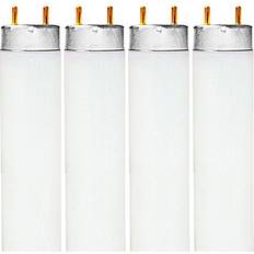 GU5.3 MR16 Fluorescent Lamps Luxrite F32T8/850 32W 48 Inch T8 Fluorescent Tube Light Bulb, 5000K Bright White, 2800 Lumens, G13 Medium Bi-Pin. 5000K Bright White