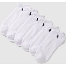 Polo Ralph Lauren Hvite Sokker Polo Ralph Lauren Pack Low Cut Sock White