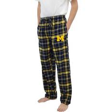 Gold - Women Pants Concepts Sport Michigan Wolverines Flannel Pants Navy/Gold