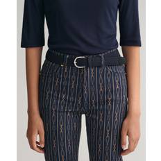 Gant Damen Gürtel Gant Women Elastic Braided Belt 70/28 Blue