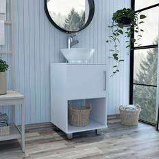 Bathroom Furnitures FM FURNITURE Malibu Single Bathroom Vanity